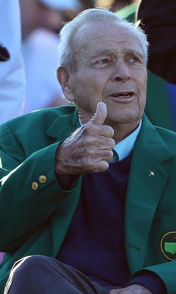 Arnold Palmer surprises golfer who just earned his PGA Tour card